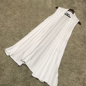 White duster. Like new, never been worn!
